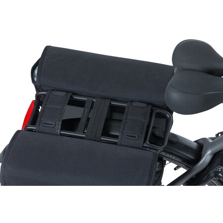 Basil Dubbele Fietstas Go - 32L Grijs