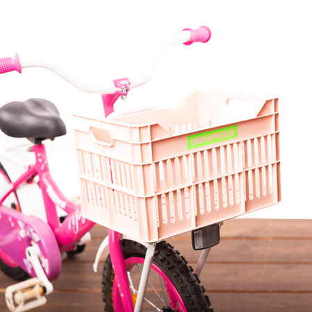 Urban Proof Fietskrat Recycled Junior 10L Warm Roze
