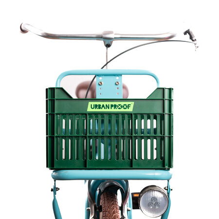 Urban Proof Fietskrat Recycled Junior 10L Retro Groen