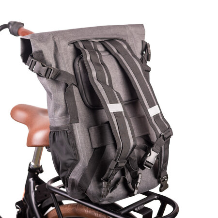 Beck Enkele fietstas en rugtas Base Backpack Zwart/Rood 18L