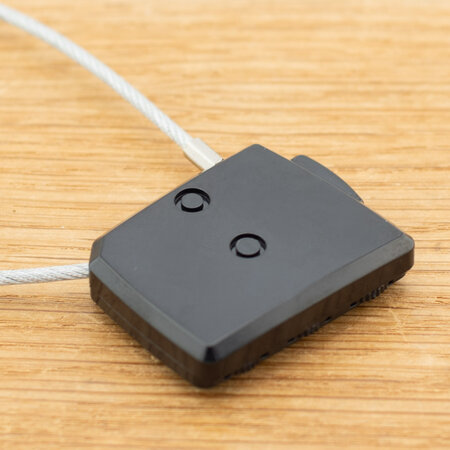 Bobike Mini Combinatieslot met kabel - zwart