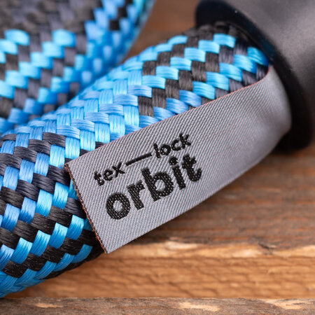 Tex-Lock Kabelslot Textielslot Orbit Morpho Blauw  - ART-2