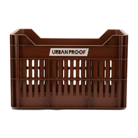 Urban Proof Fietskrat Recycled 30L Bruin