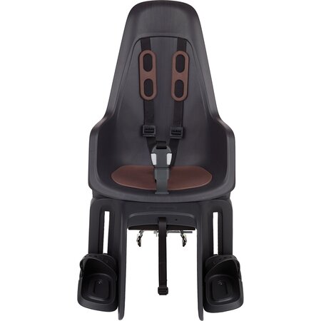 Bobike Achterzitje ONE Eco Maxi E-BD Black/Brown – bagagedrager