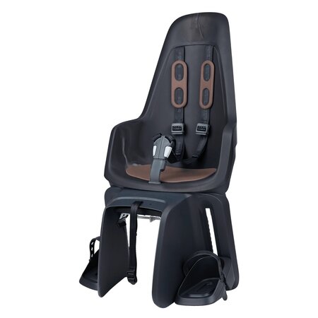 Bobike Achterzitje ONE Eco Maxi E-BD Black/Brown – bagagedrager