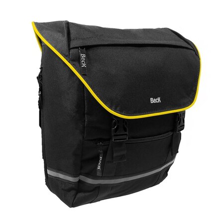 Beck Enkele fietstas SPRTV Single Geel 15L