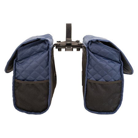 Beck Dubbele fietstas Quilt MIK 36L Navy