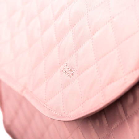 Beck Dubbele fietstas Quilt MIK 36L Roze
