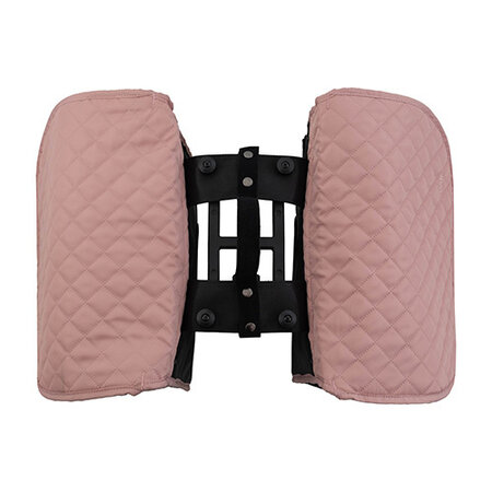 Beck Dubbele fietstas Quilt MIK 36L Roze
