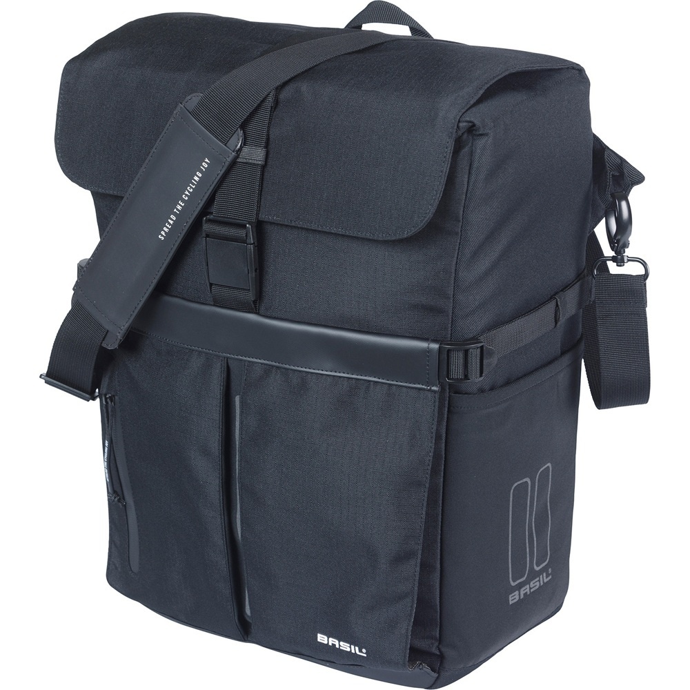 Enkele Fietstas Move MIK Studs 15L Zwart