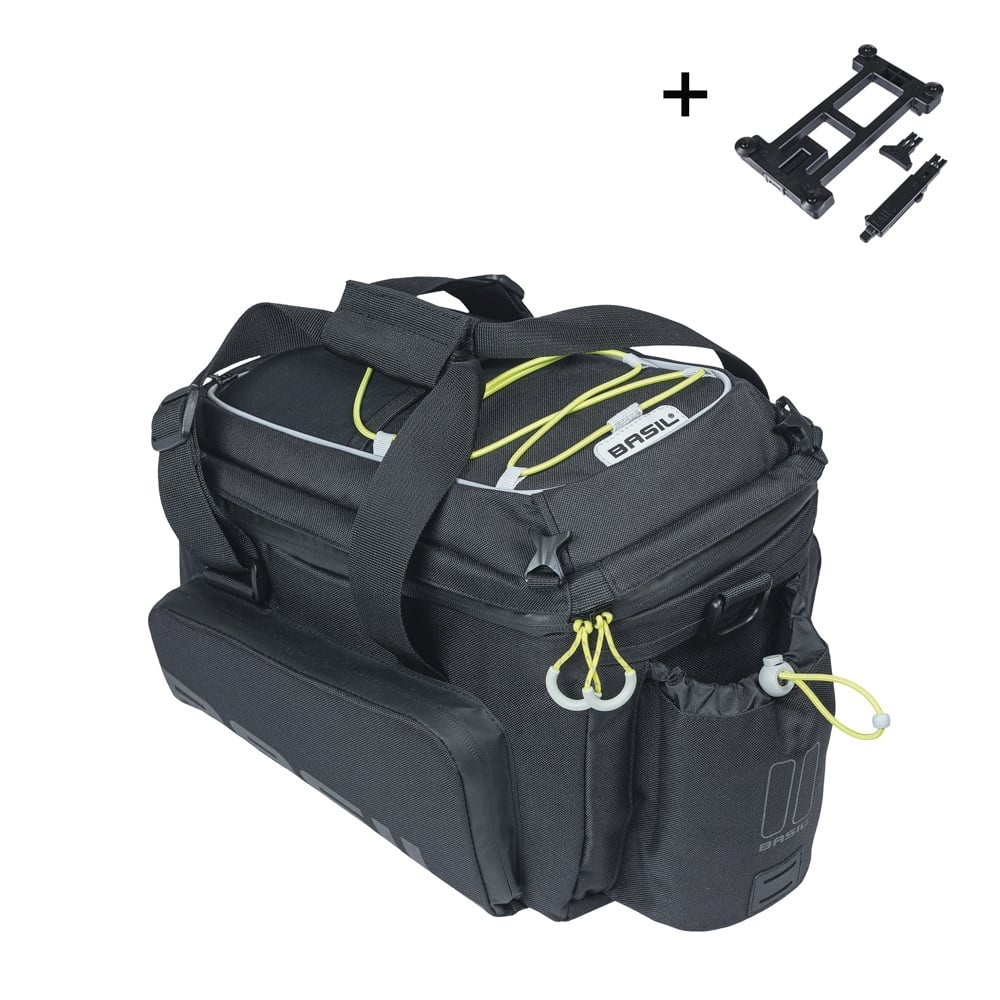 Miles Trunkbag XL Pro MIK 2.0 9-36L Bagagedragertas Black Lime afbeelding