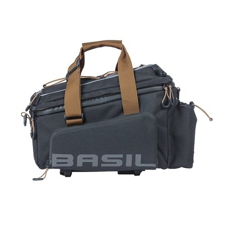 Basil Miles Trunkbag XL Pro MIK 2.0 9-36L Bagagedragertas Black Brown