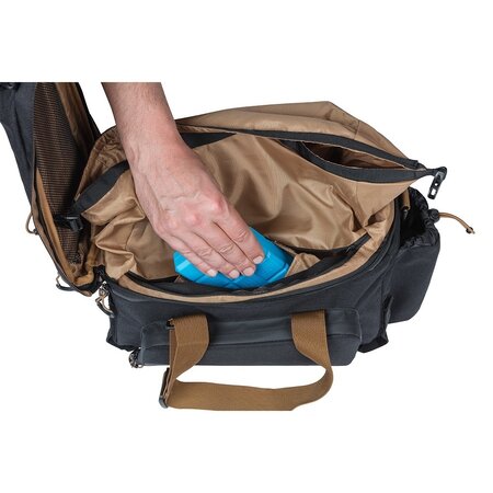 Basil Miles Trunkbag XL Pro MIK 2.0 9-36L Bagagedragertas Black Brown