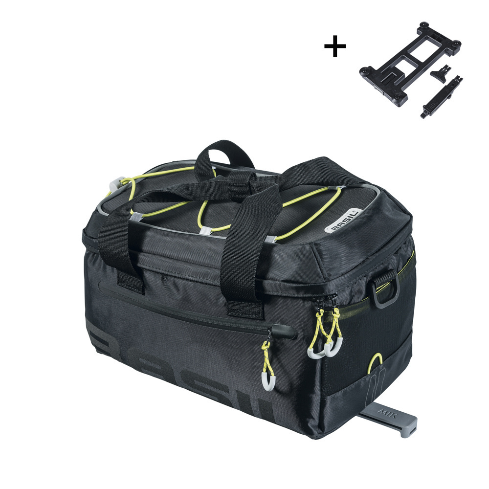 Miles Bagagedragertas 7L MIK 2.0 Black Lime afbeelding
