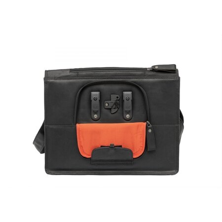 New Looxs Enkele Fietstas & Schoudertas Fellini 18L Zwart