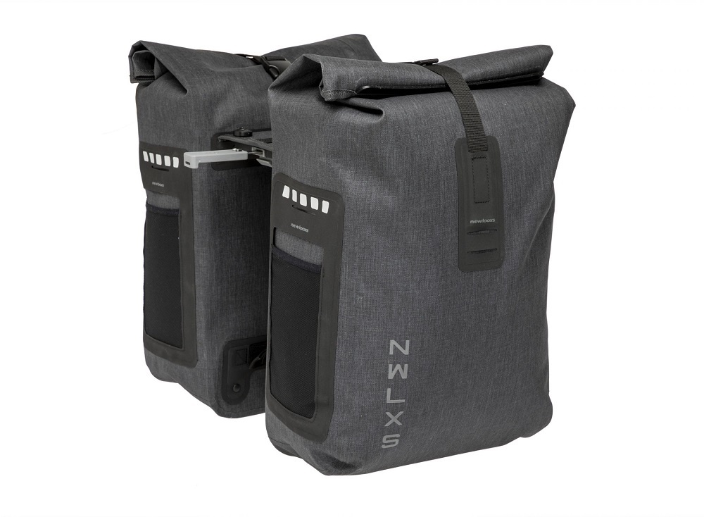 Dubbele fietstas Varo Double 40L Grey MIK