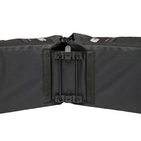 New Looxs Dubbele fietstas Varo Double 40L Black Racktime - Waterdicht