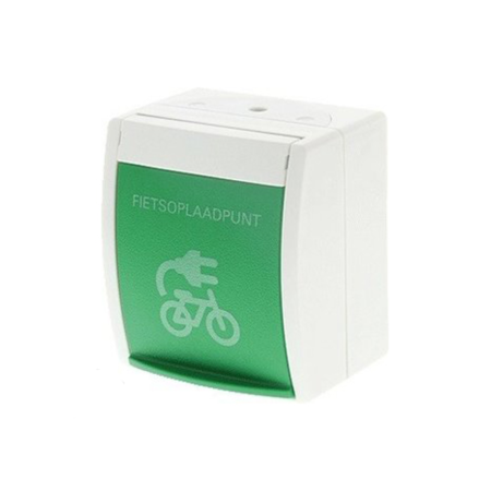 Busch-Jaeger Fietsoplaadpunt/ Wandcontactdoos - Geaard