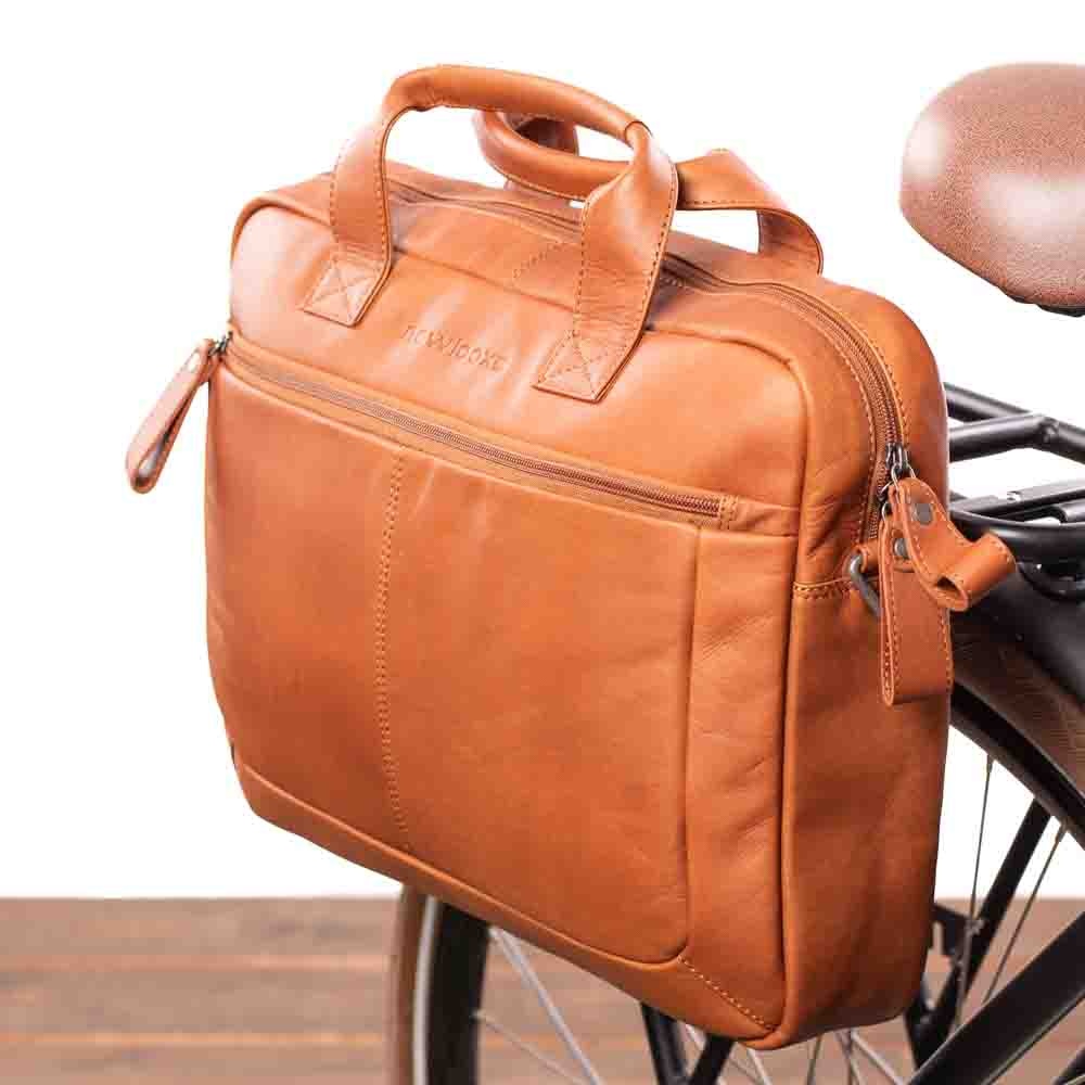 Enkele Fietstas & Schoudertas Luko 10L Cognac