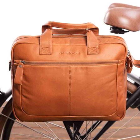 New Looxs Enkele Fietstas & Schoudertas Luko 10L Cognac