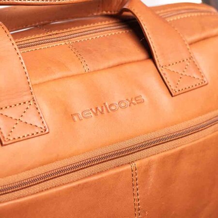 New Looxs Enkele Fietstas & Schoudertas Luko 10L Cognac