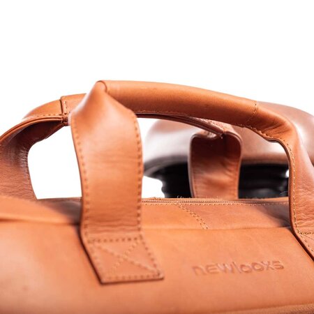 New Looxs Enkele Fietstas & Schoudertas Luko 10L Cognac
