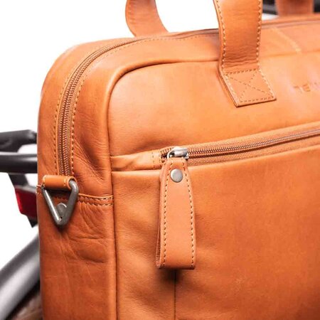 New Looxs Enkele Fietstas & Schoudertas Luko 10L Cognac