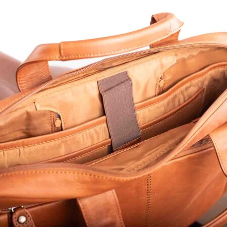 New Looxs Enkele Fietstas & Schoudertas Luko 10L Cognac