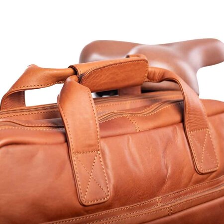 New Looxs Enkele Fietstas & Schoudertas Cali 17L Cognac