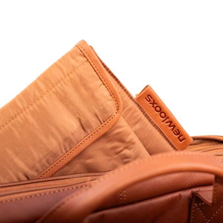 New Looxs Enkele Fietstas & Schoudertas Cali 17L Cognac