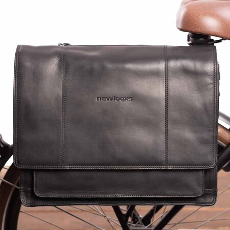 New Looxs Enkele Fietstas & Schoudertas Fellini 18L Zwart