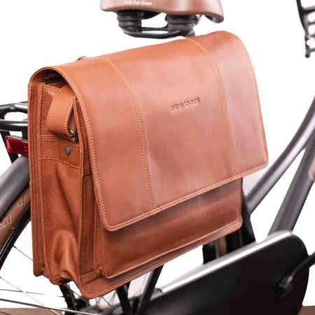 New Looxs Enkele Fietstas & Schoudertas Fellini 18L Cognac