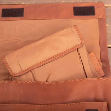 New Looxs Enkele Fietstas & Schoudertas Fellini 18L Cognac