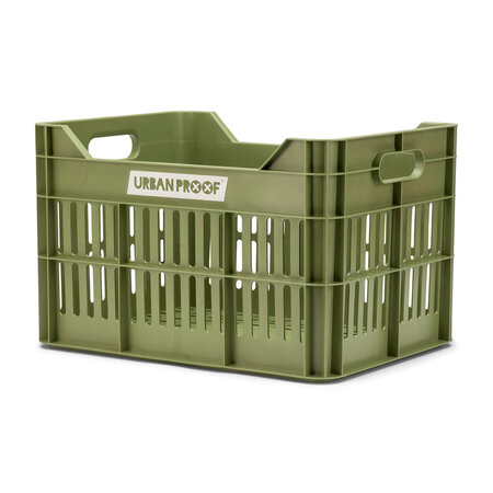 Urban Proof Fietskrat Recycled 30L Olive Green