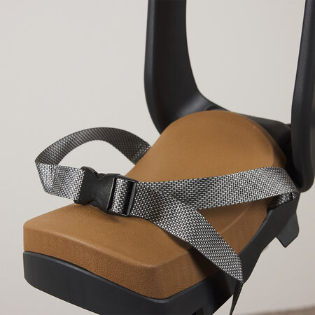 Urban Iki Junior Fietszitje MIK HD Bincho Black Kurumi Brown