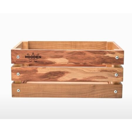 Wooden Amsterdam Houten Fietskrat M