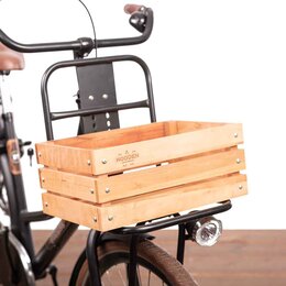 Wooden Amsterdam Houten Fietskrat M