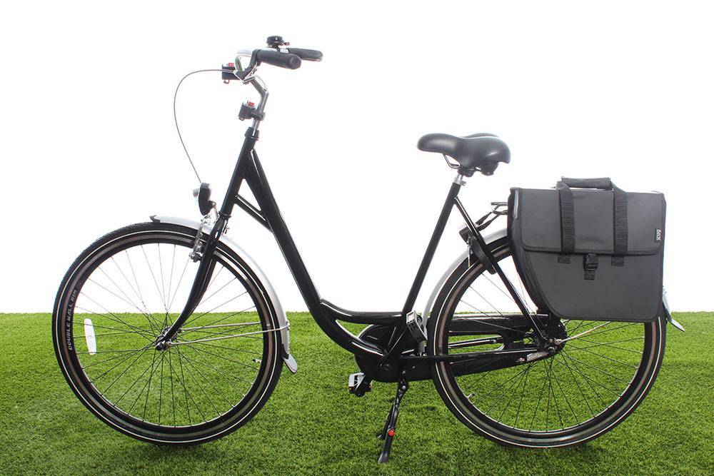 Chopper 15L afgeschuind Zwart Bisonyl