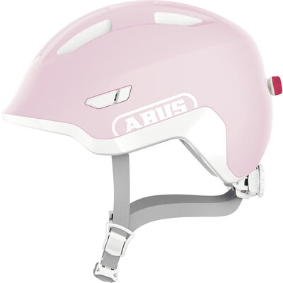 ABUS Kinderhelm Smiley 3.0 Ace Led Pure Rose S