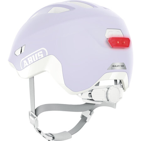 ABUS Kinderhelm Smiley 3.0 Ace Led Pure Lavender M
