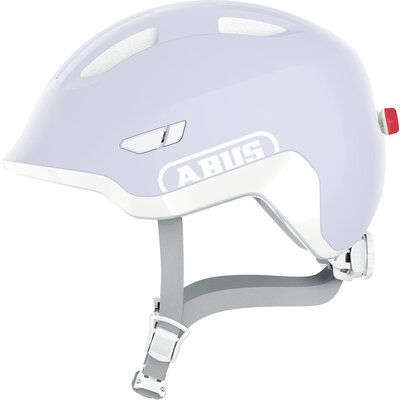 ABUS Kinderhelm Smiley 3.0 Ace Led Pure Lavender M