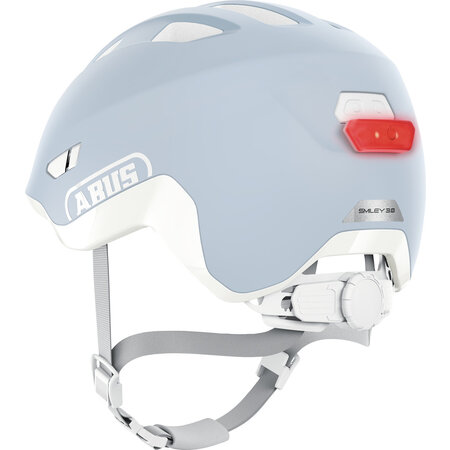 ABUS Kinderhelm Smiley 3.0 Ace Led Pure Aqua M