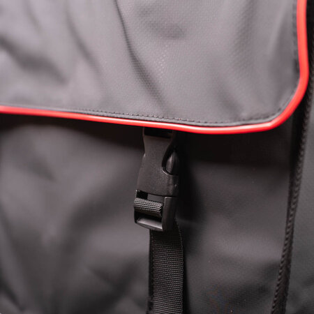 Beck Dubbele fietstas Organic Rode Bies 42L