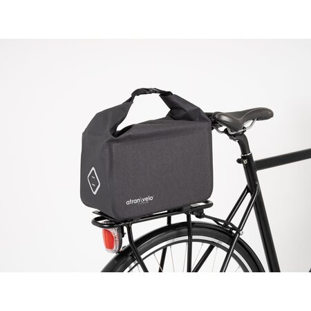 AtranVelo Bagagedragertas Travel Top Bag AVS 10,5L Zwart