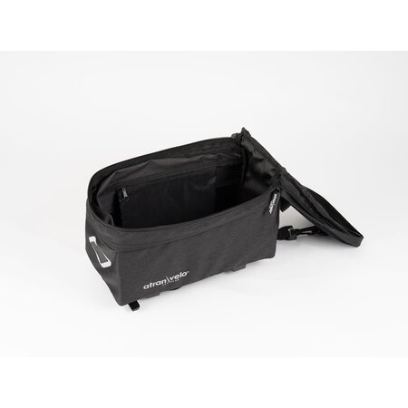 AtranVelo Bagagedragertas Zap Easy Top Bag AVS 11L Zwart