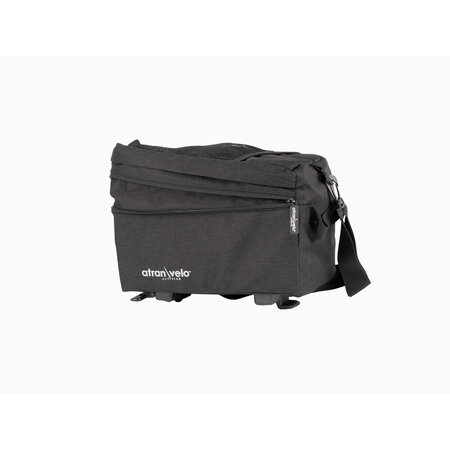 AtranVelo Bagagedragertas Zap Easy Top Bag AVS 11L Zwart