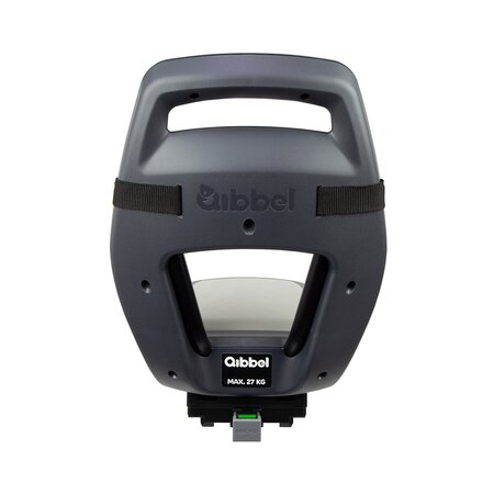 Qibbel 6+ Junior Seat MIK-HD compleet  -Grey - met voetsteunen