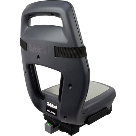 Qibbel 6+ Junior Seat MIK-HD compleet  -Grey - met voetsteunen
