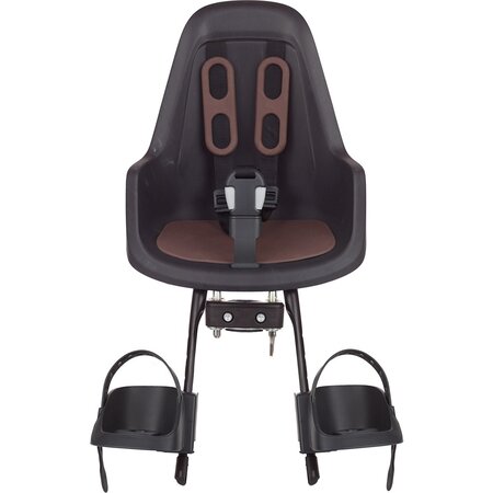 Bobike Voorzitje ONE Mini Eco Zwart/Bruin