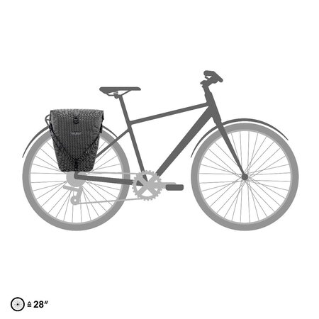 Ortlieb Enkele Fietstas Back-Roller Urban QL 3.1 Pepper - 20L